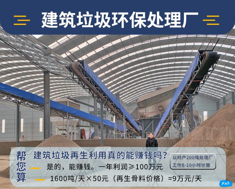 建筑垃圾處理廠(chǎng)利潤(rùn)